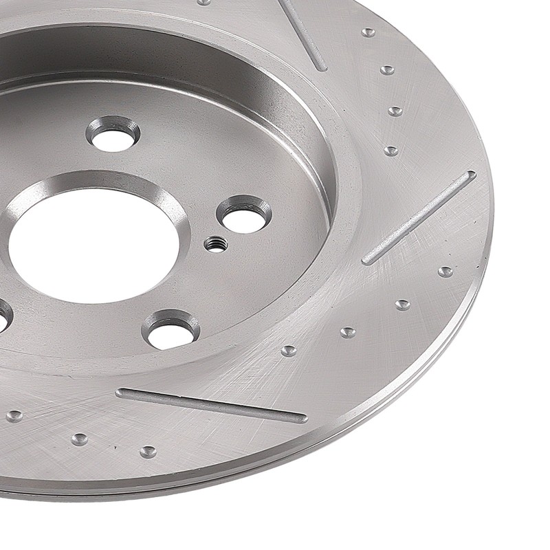 Front Rear Brake Rotors Ceramic Pads Kit for Toyota Prius 2012 S31541 S55159 gallery