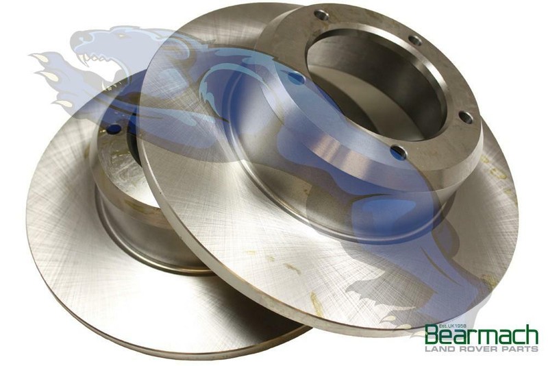 Land Rover Defender Discovery Range Rover Front Brake Disc Pair Delphi SOLID..