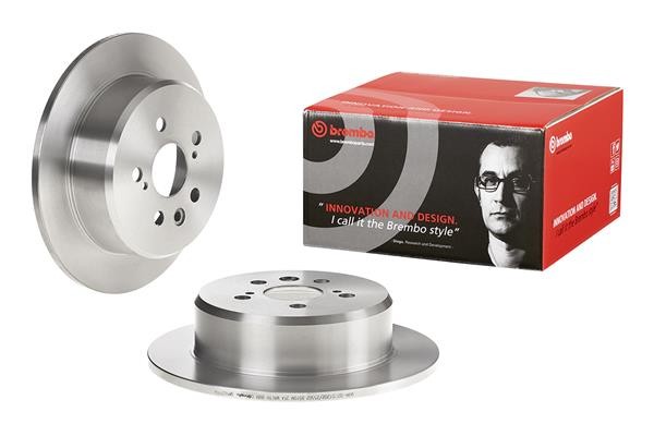 2x Brake Discs Pair Solid fits TOYOTA CAMRY SV20 1.8 Rear 86 to 88 1S-L 269mm gallery