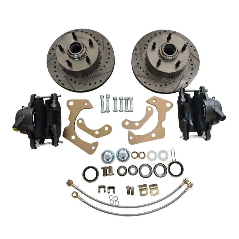 Front 11 Inch Disc Brake Conversion Kit Chevy 1959-64 Fullsize Cars Complete Set gallery
