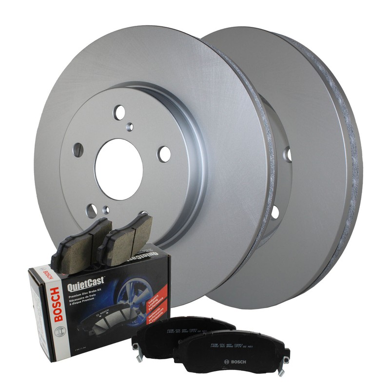 Front Brake Kit 296mm Rotors & Bosch Ceramic Pads For Avalon Camry Sienna Solara