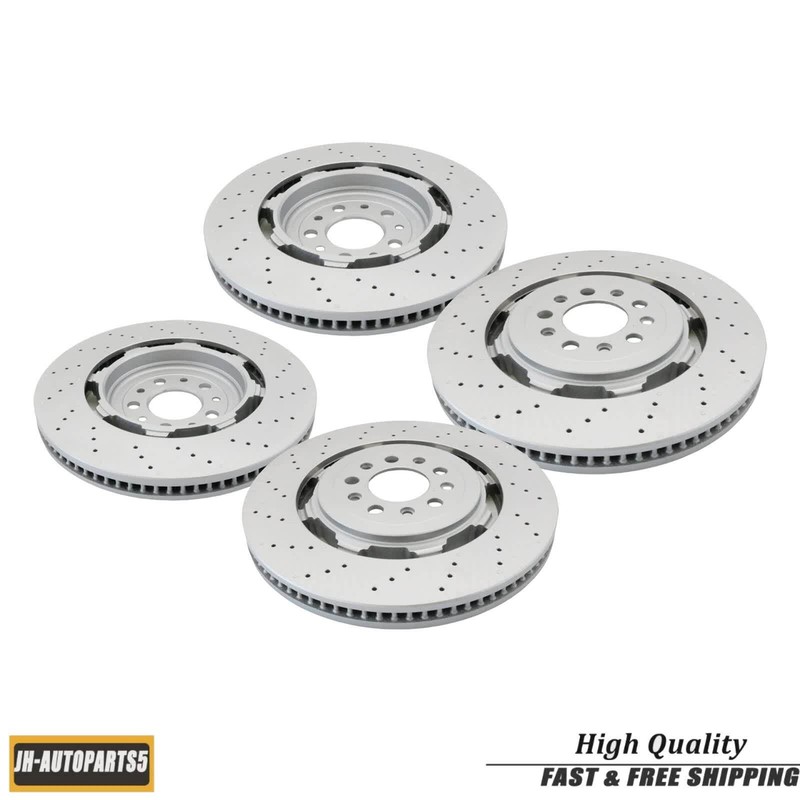 For 2017 - 2024 Alfa Romeo Giulia Stelvio Quadrifoglio rear front brake rotors gallery