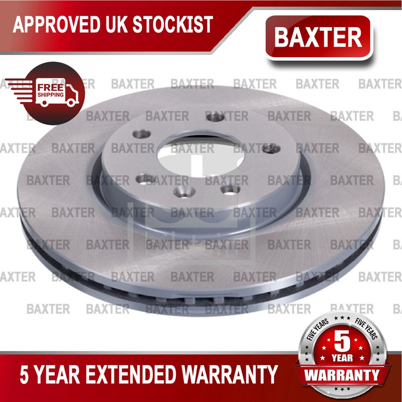 Fits Vauxhall Astra 2009-2015 Zafira 2011-2018 Baxter Front Brake Discs 13502052