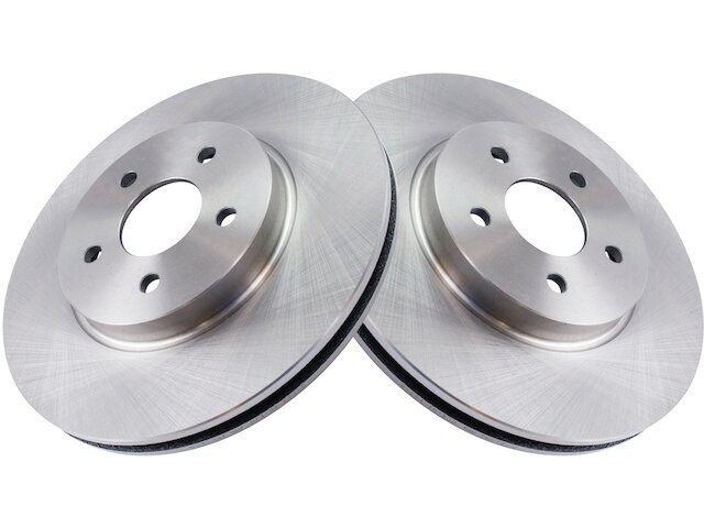 TRQ 52MM11D Front Brake Rotor Set Fits 2002-2008 Jaguar X Type