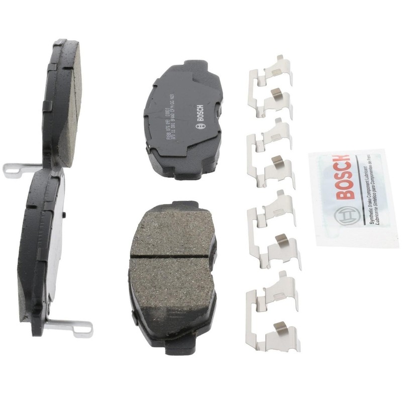 Bosch OEM Front & Rear Ceramic Brake Pads Kit For 1997-2005 Acura EL 9 Yr Warr. gallery