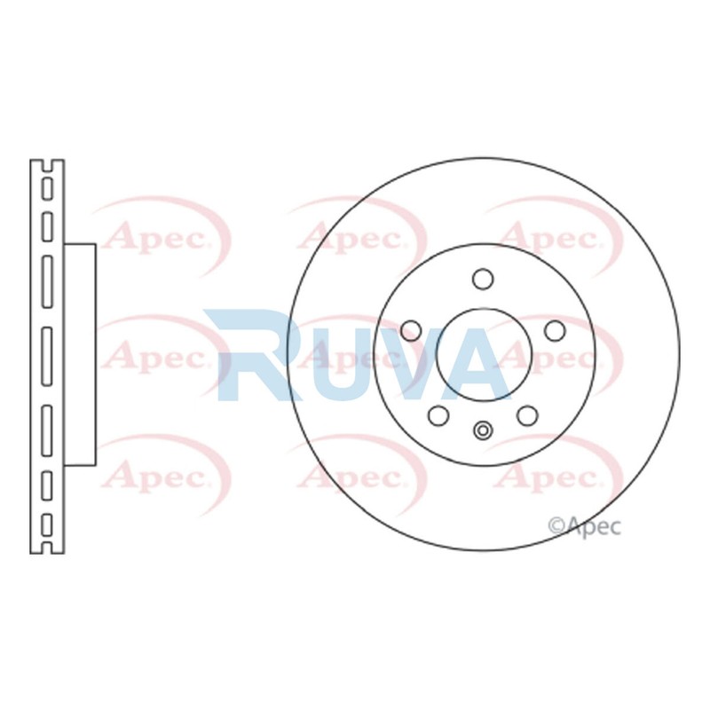 Fits Antara Captiva 2.0 CDTi D 2.2 2.4 Ruva Front Brake Disc 96625948