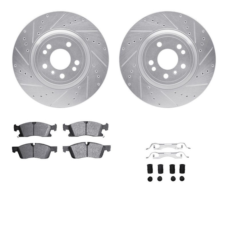 Dynamite Friction Disc Brake Kit for Mercedes-Benz 7612-63088