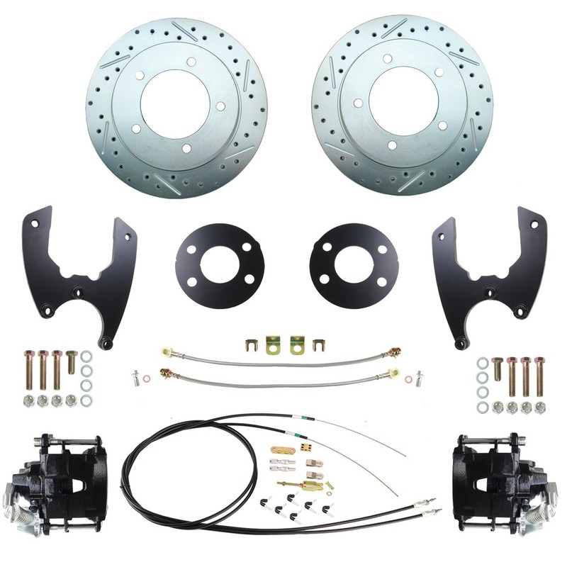Rear Disc Brake Conversion Performance Package, for 1976-86 Jeep CJ7 & CJ5