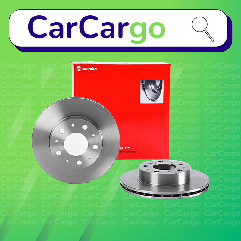 Brembo Vented Front Brake Discs Citroën Relay 2.0 BlueHDi 130 2015-2019 300 mm