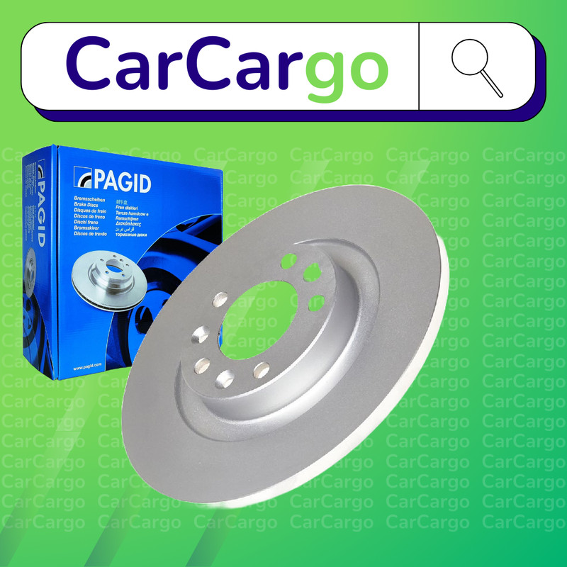 Pagid Solid Rear Brake Discs Grand C4 Spacetourer 1.6 THP 165 2018-2024 290 mm