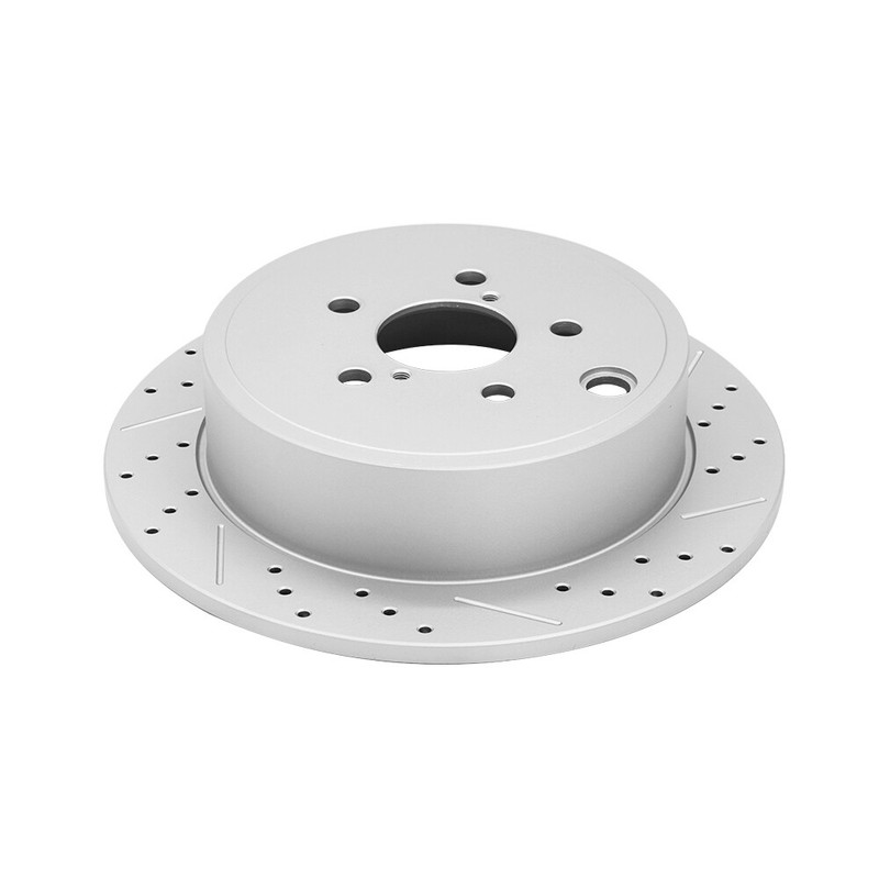 Rear Drilled Slotted Disc Rotors Ceramic Brake Pads For Subaru Forester Impreza gallery