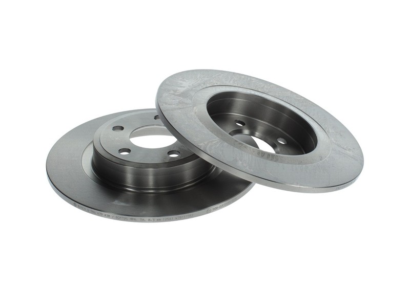 2x Brake Discs Pair Solid fits MERCEDES SLK350 R172 3.5 Rear 11 to 16 M276.956 gallery
