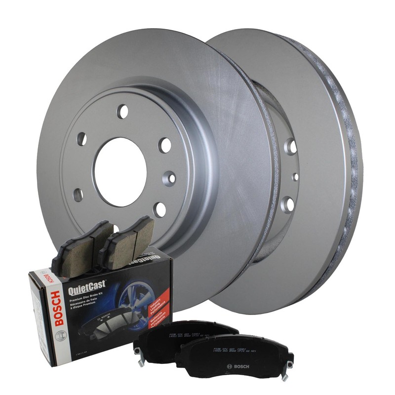 Front Brake Kit 325mm Rotors Bosch Semi-Met Pads For Enclave Traverse Outlook V6
