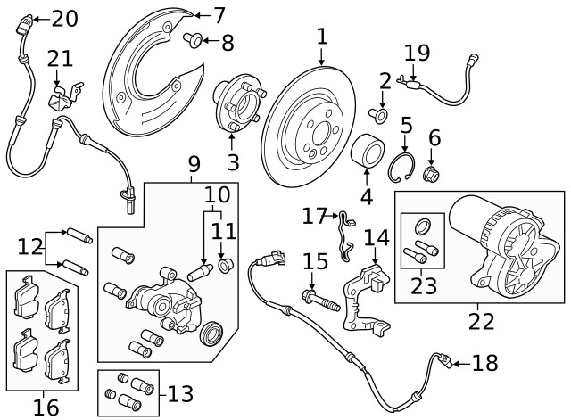 Genuine Land-Rover Disc Brake Rotor LR161918 gallery