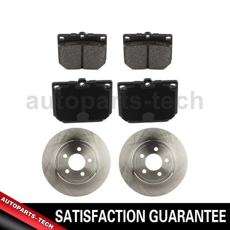 Magma Front Disc Brake Pad Set Disc Brake Rotor Fits Toyota Pickup