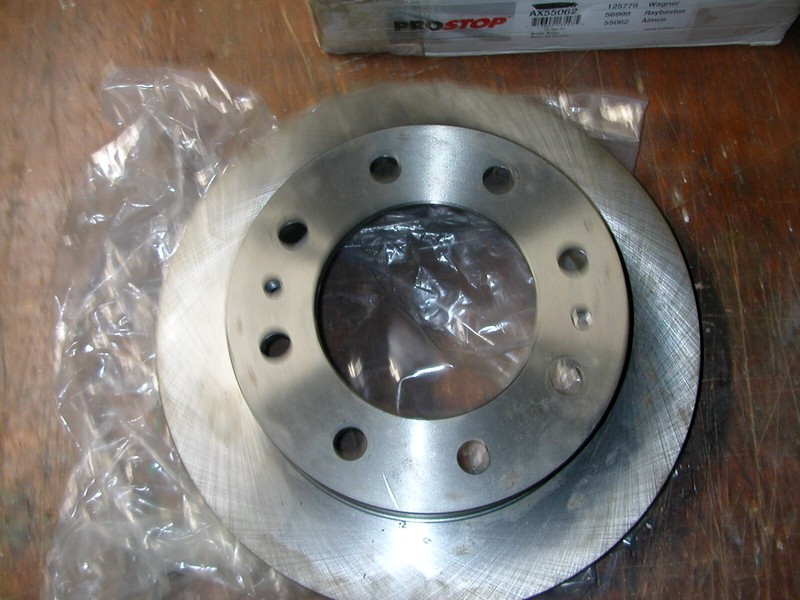 Prostop AX55062 GM 8-Bolt Front Brake Rotor
