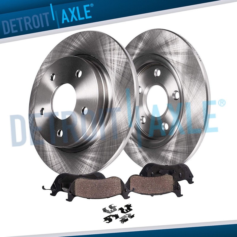 REAR Disc Brake Rotors + Ceramic Brake Pads for 2005 2006 – 2010 Honda Odyssey