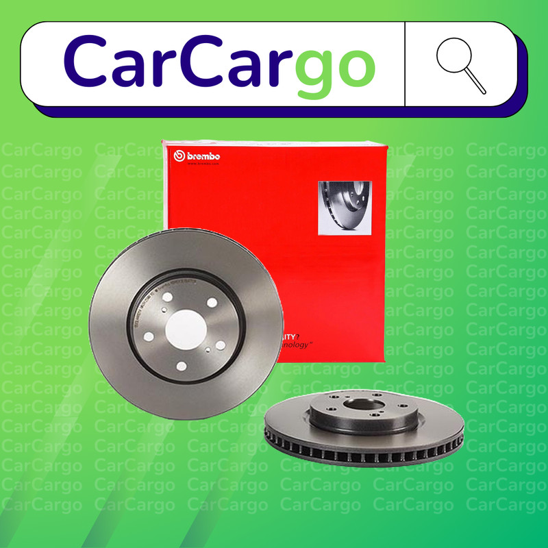 Brembo Vented Front Brake Discs Pair For Lexus IS 250 AWD 2005-2013 296 mm
