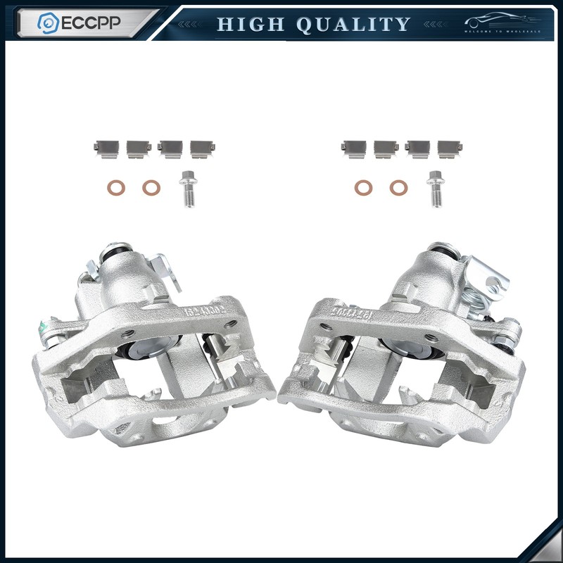 Rear Left Right Brake Calipers 2Pcs For 2009 Ford Flex 2009-2011 Lincoln Mks