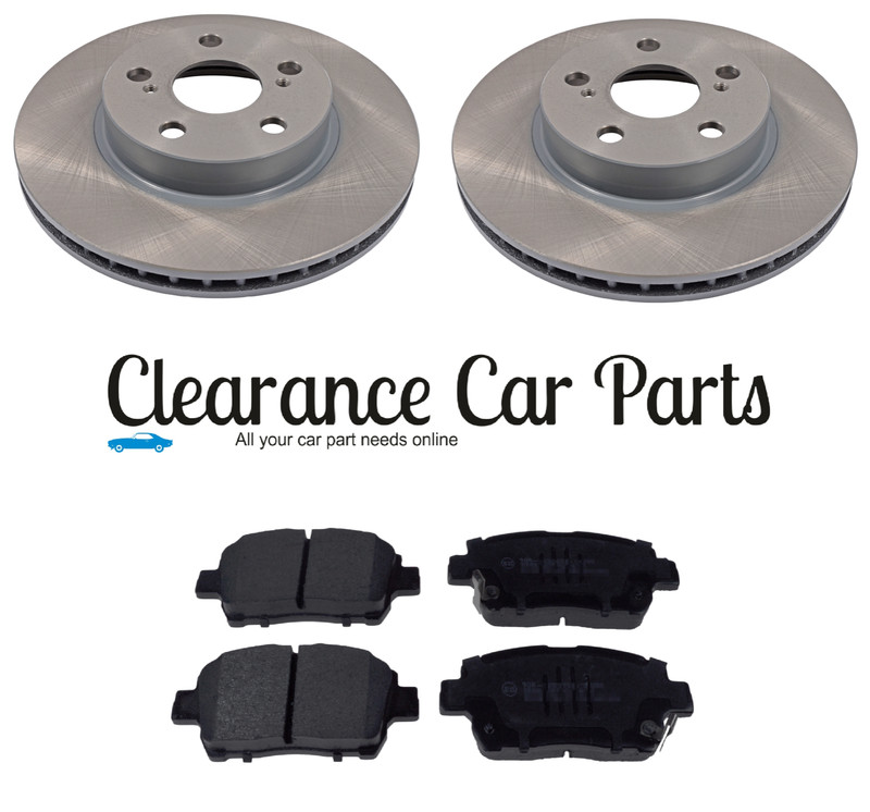 FOR TOYOTA AURIS 1.2 1.3 1.4 1.6 1.8 HYBRID FRONT BRAKE DISCS AND PADS 2006-13