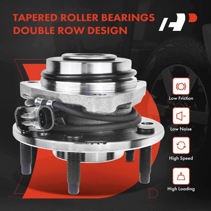 A-Premium Front Disc Brake Rotor & Pads+Hub Bearing for Chevrolet Blazer S10 GMC gallery