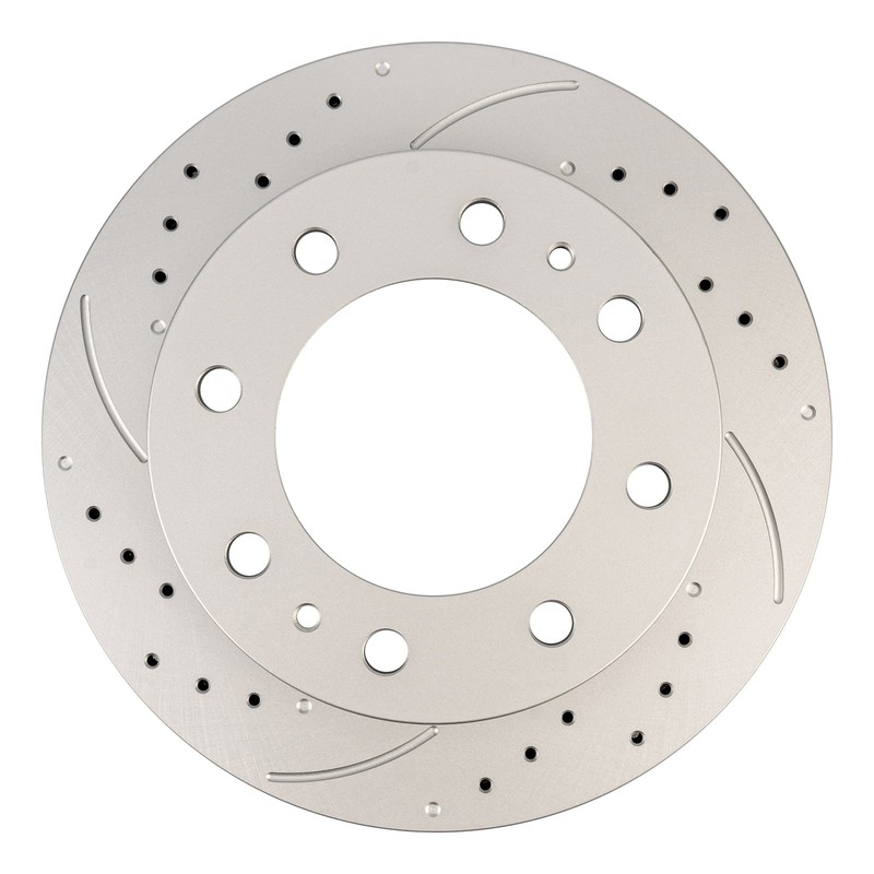 2x Front Drilled & Slotted Brake Rotors Fits 2003-2025 Chevrolet Express 3500 gallery