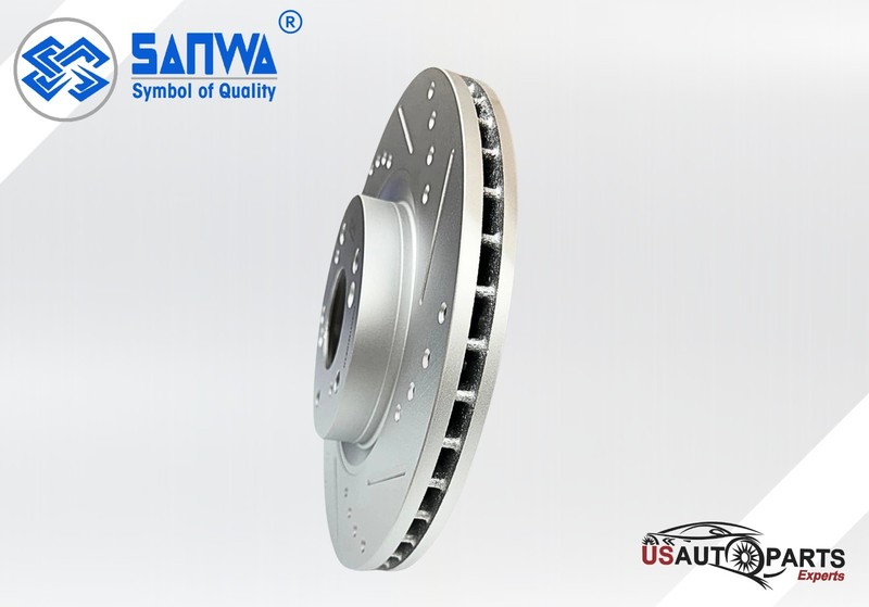 FRONT LH BRAKE ROTOR VENTED & GEOMET COATED D&S 300 mm FOR ACURA ILX 02-15 2.4L gallery