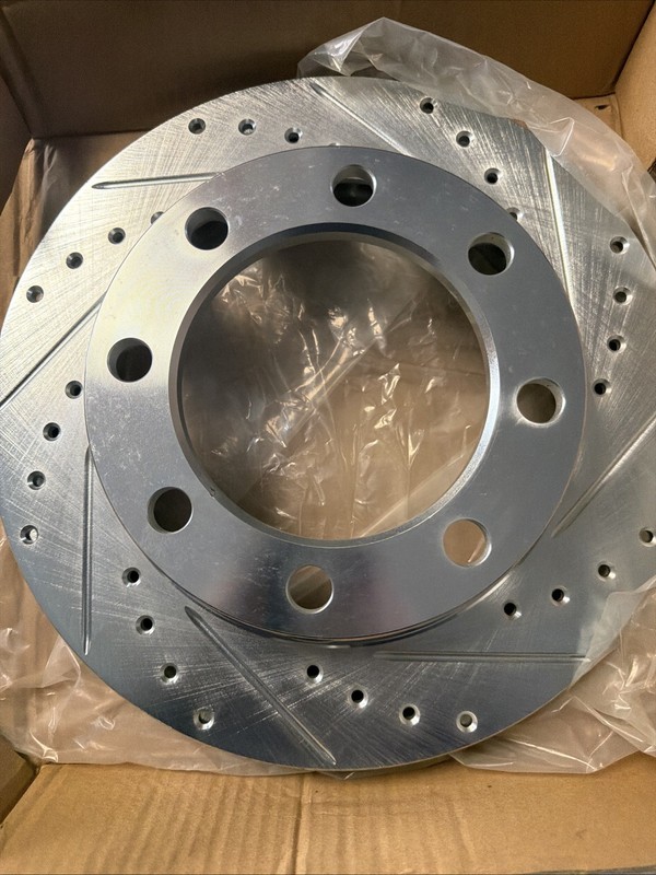 Dynamic Friction 631-40048R Front Right Drilled & Slotted Brake Rotor gallery