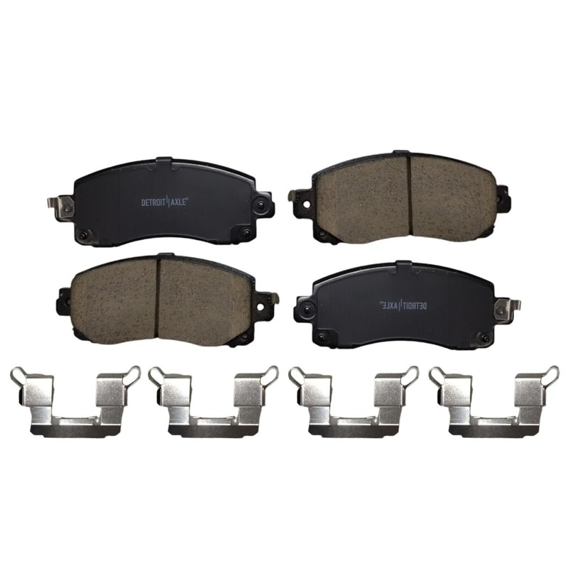 Front Disc Rotors Ceramic Brake Pads Kit for Subaru Legacy Outback WRX Forester gallery