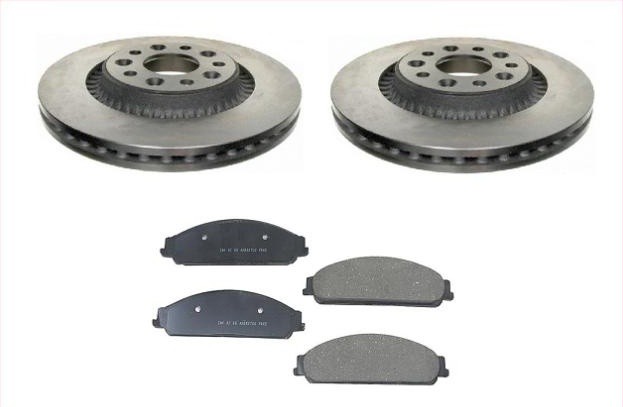 09 to Pro Date 06/22/10 Fits Ford Edge Fits Lincoln MKS Frt Brake Rotors Pads