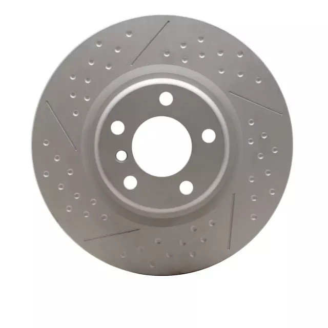 Genuine DFC GEOSPEC Coated Rotor – Dimpled and Slotted 644-31113