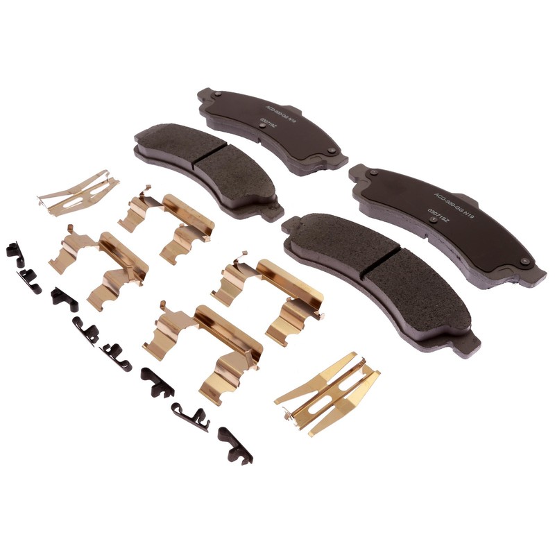 ACDelco Disc Brake Pads and Rotors Kit Front Rear For 02-06 GMC Envoy XL gallery