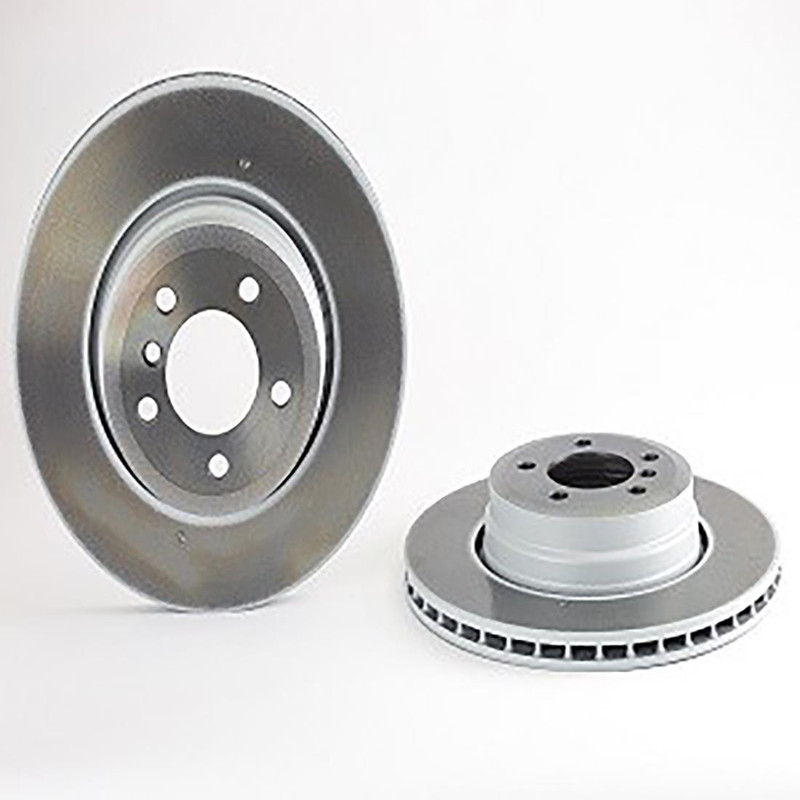 Fits 2005-2006 BMW 760i Front Rear Kit Brake Rotors & Ceramic Brake Pads -Brembo gallery