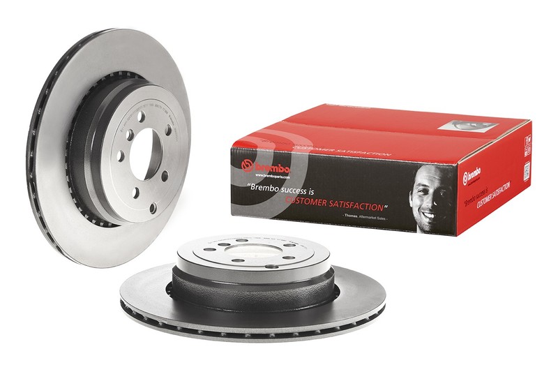 Brembo Rear Left or Right PVT Coated 365mm Disc Brake Rotor For Range Rover 5.0L