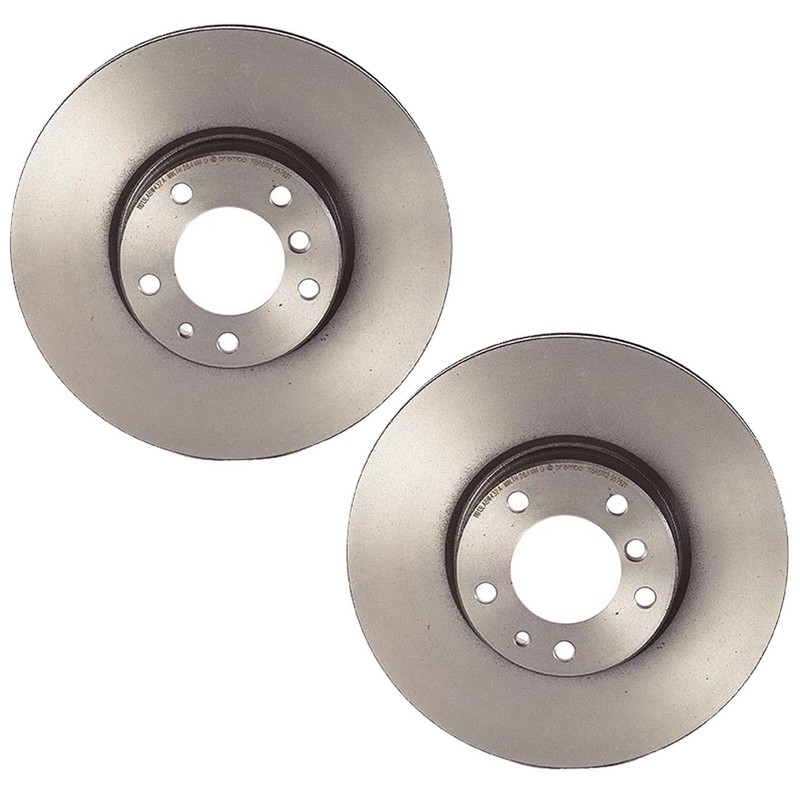 Brembo Pair Set of 2 Front 324mm Vent Brake Disc Rotors For BMW E31 E32 E38 E39