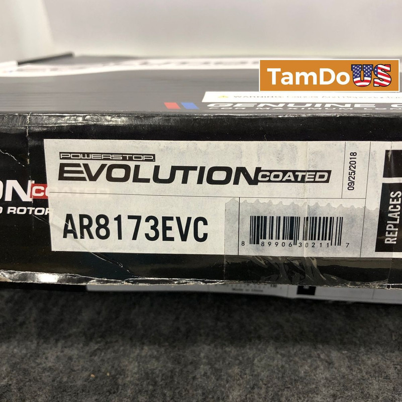POWERSTOP AR8173EVC Evolution Coated Brake Rotor