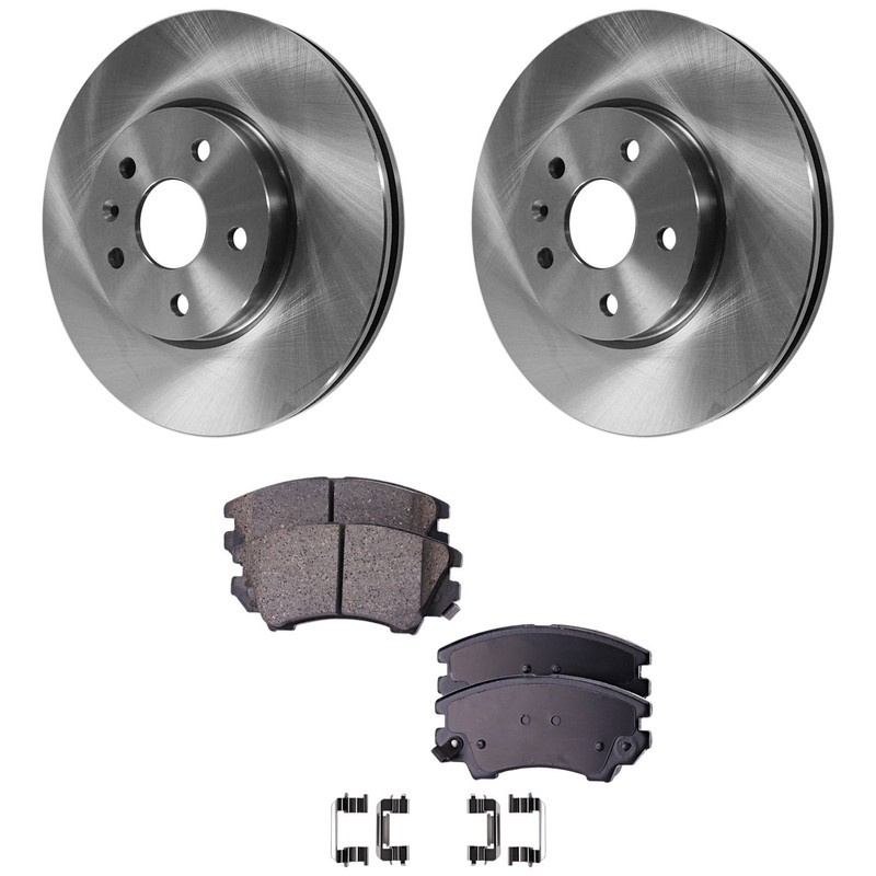 Front Brake Disc Rotors and Pads Kit For Chevrolet Camaro 2010 2011 2012-2015