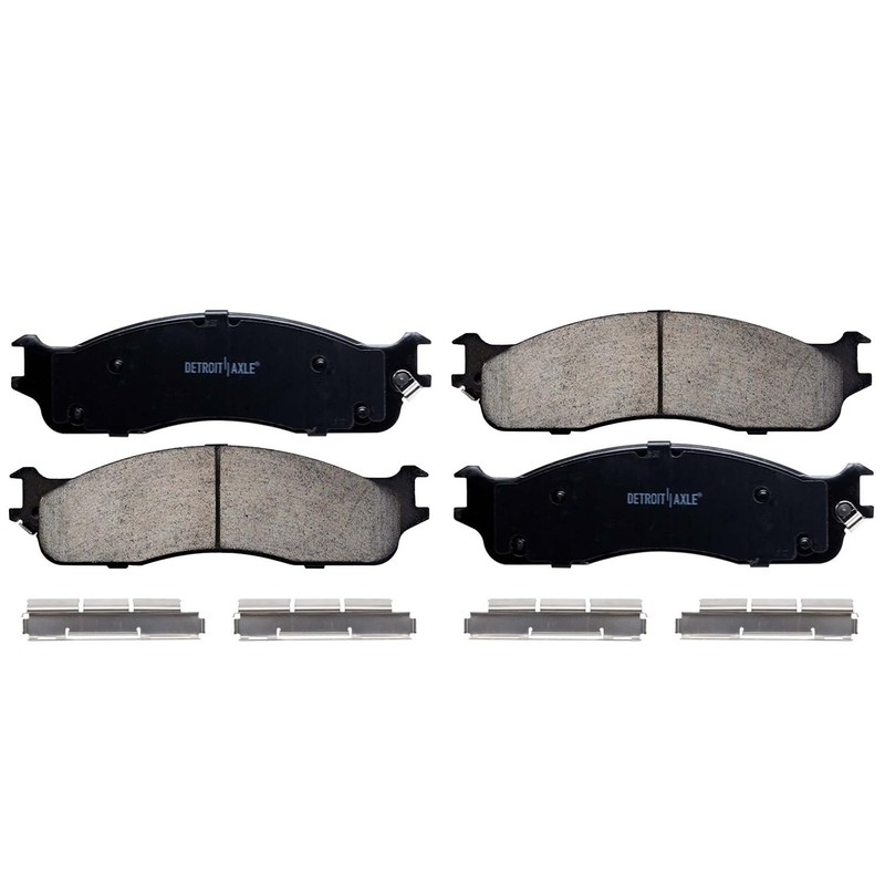 Front Drilled Rotors & Calipers Ceramic Brake Pads for Dodge Ram 1500 2500 3500 gallery