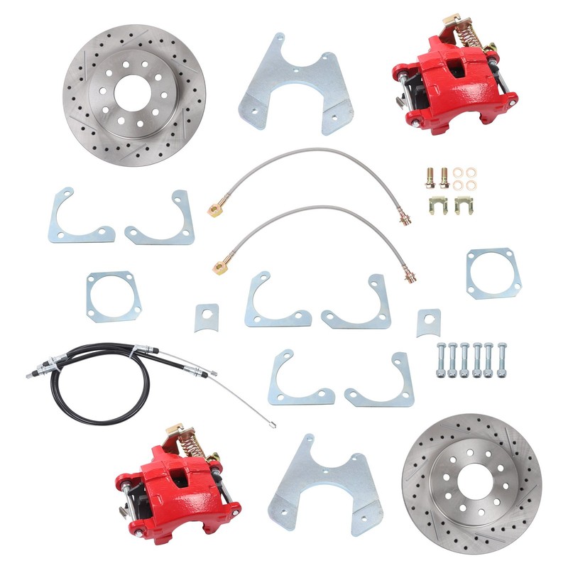 For Chevelle El Camino, Cutlass For Chevy 10 12 Bolt Rear End Disc Brake Kit gallery