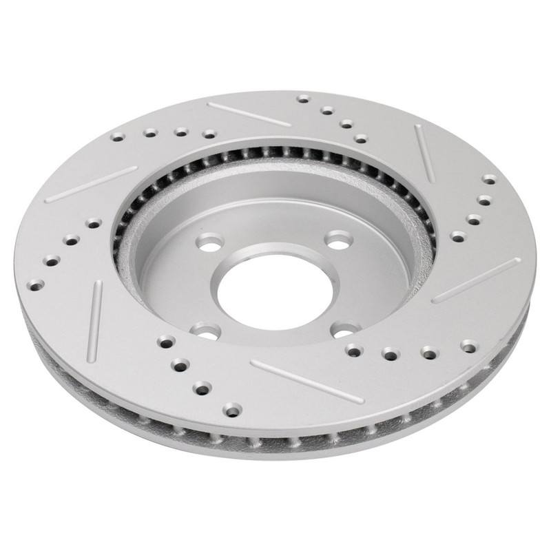 Front Premium Ceramic Brake Pad & Performance Rotor Kit for Nissan Versa gallery