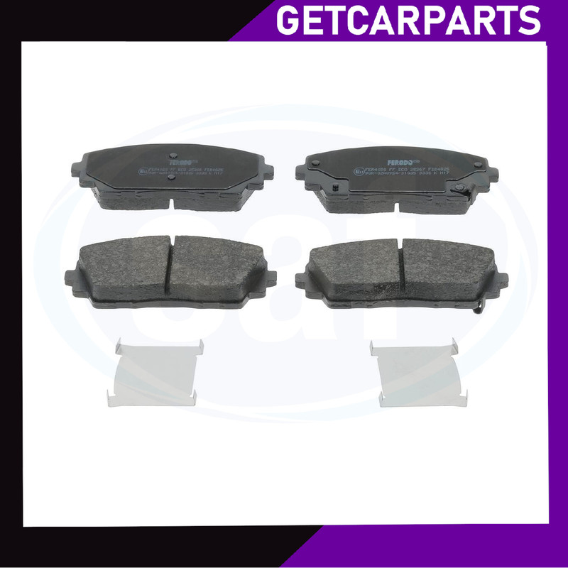 Kia Picanto 2011-2018 Pair Front Vented Brake Discs/Pads 1.0/1.2 gallery