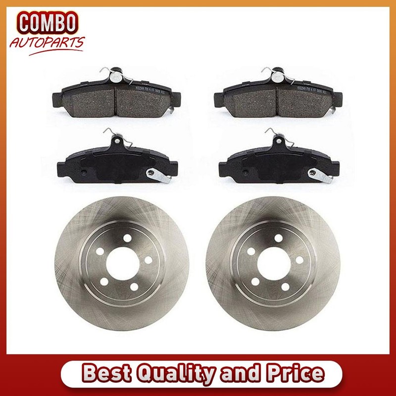 Front Brake Rotors Brake Pads for 1984-1987 Chevrolet Corvette