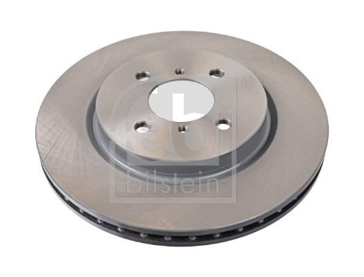 2x Febi 108626 Front Brake Discs Pair 272mm Vented Fits Suzuki Swift