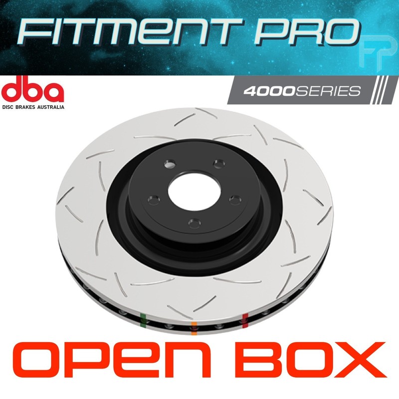 DBA DBA42636S Rear T3 Slotted Brake Rotor for 11-25 Jeep Grand Cherokee Durango