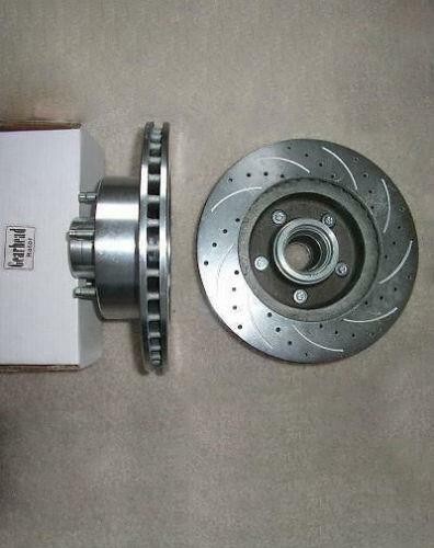 Mustang 2 II Front Disc Brake Conversion Kit with Stock Spindles CHEVY 5 x 4.75 gallery