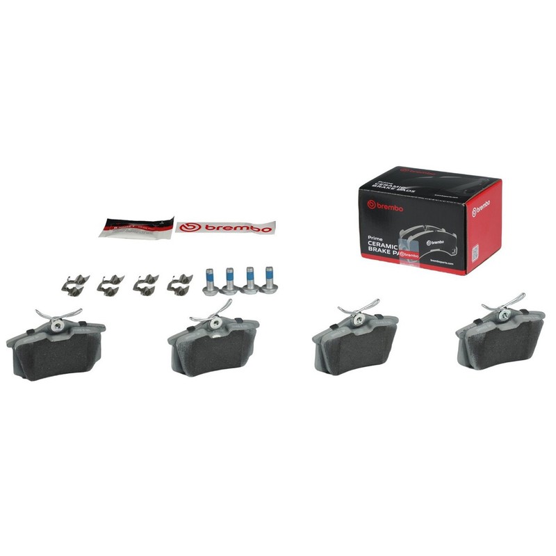 Brembo OEM Rear Ceramic Brake Pads Kit For 1998-2019 Volkswagen Beetle gallery