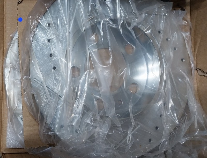 PowerStop Brake Rotors Rear Drilled Slotted EBR657XL EBR657XR Audi TT Quattro gallery