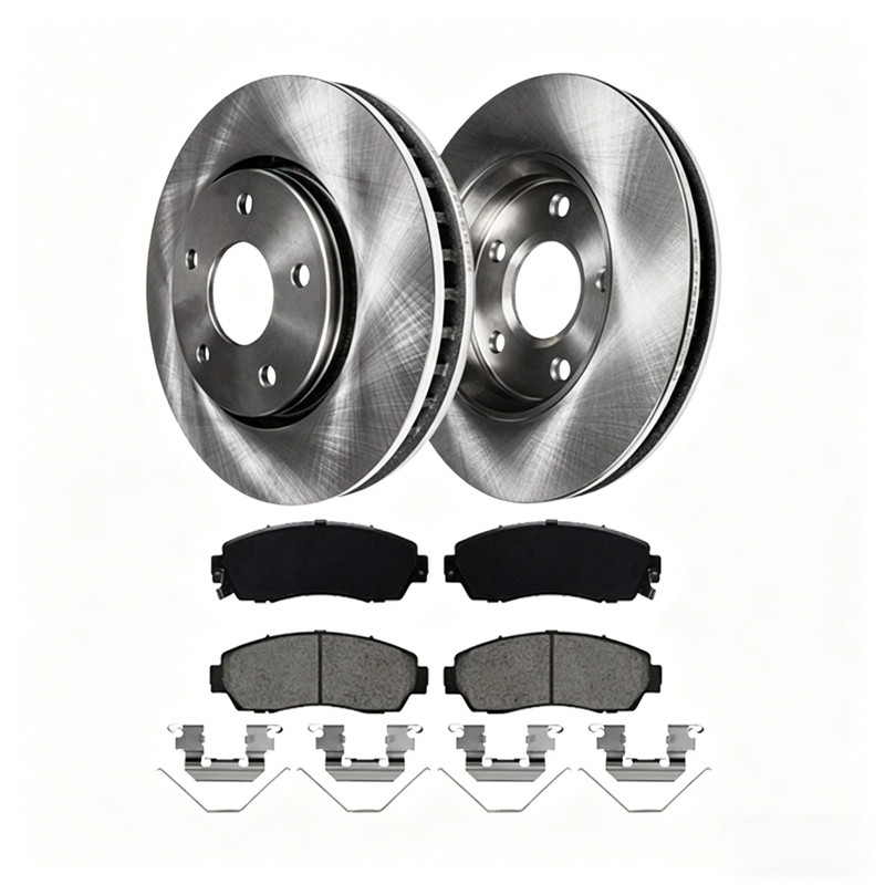 Fits 2007 – 2016 Honda CR-V AWD 11.65 inch (296mm) Front Brake Disc Rotors Pads