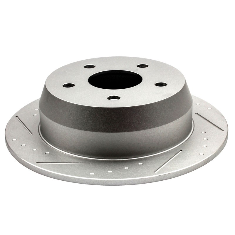 Rear Slotted Brake Rotors Discs For Chevy Cadillac 1999-2004 Jeep Grand Cherokee gallery