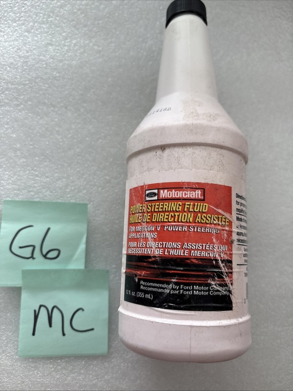 Motorcraft – Universal Power Steering Fluid 12 fl. oz fits Ford Lincoln Mercury